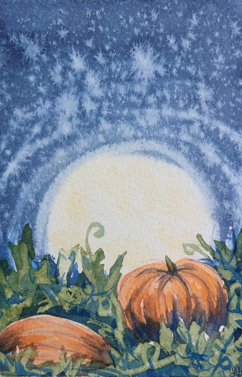 Pumpkin Patch in Cobalt