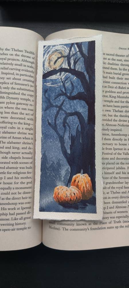 Pumpkin Tree in Indigo