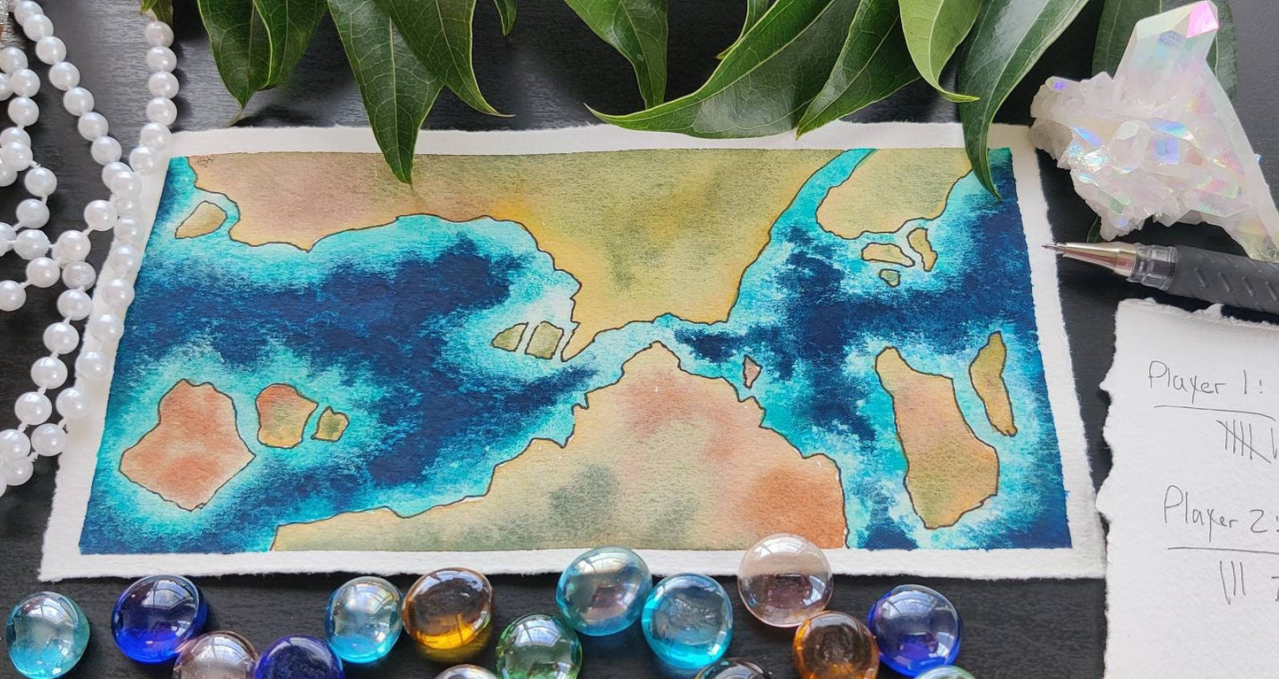 Watercolor Map #3