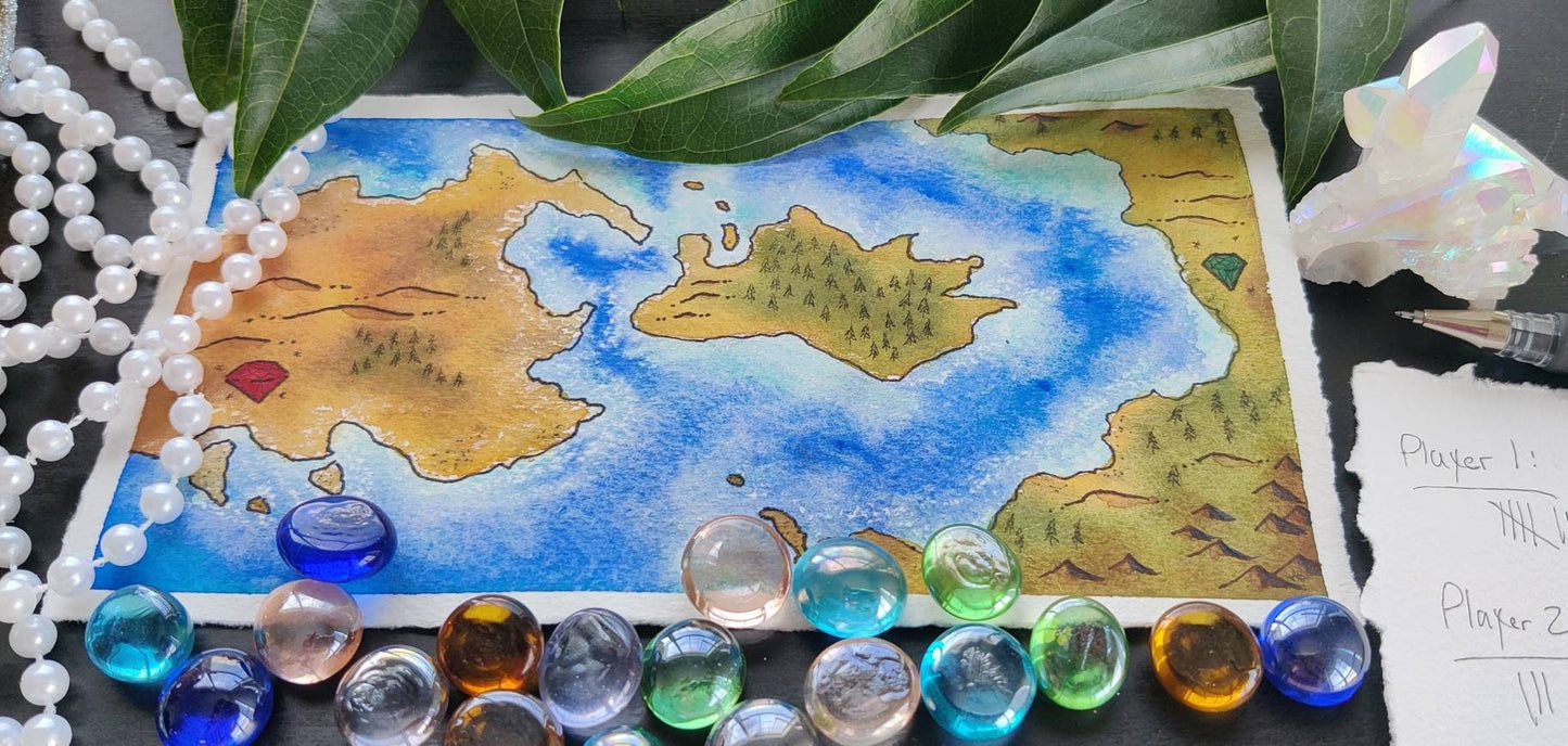 Watercolor Map #4